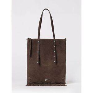 Pinko Tote Bag Woman Brown